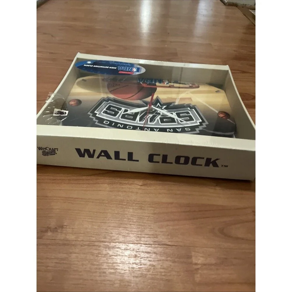 2005 Wincraft NBA High Definition Clock San Antonio Spurs Multi-Color